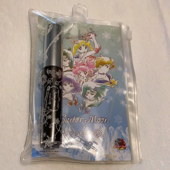 Sailor Moon Black Lipgloss - Official Rare Makeup From Japan - Kawaii 90s Anime - Picture 1 of 1